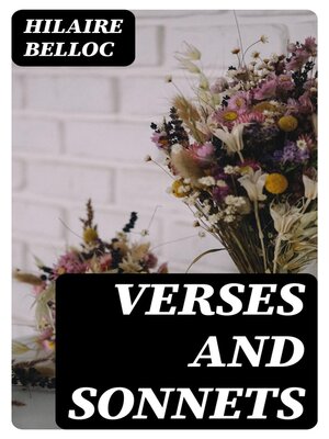 cover image of Verses and Sonnets